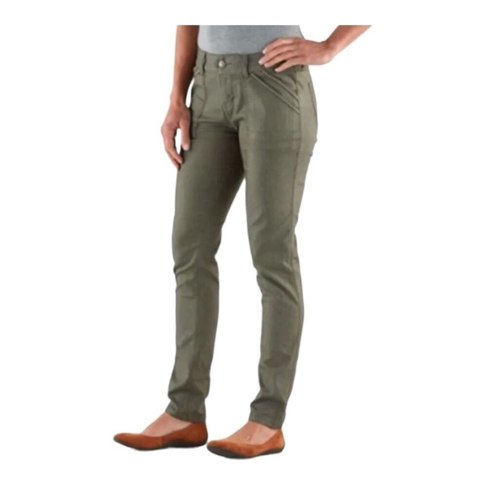 ✨Marmot Women's Mercill Hiking Bettle Green Skinny/Straight Leg Sz 6 Pants✨